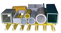 Fiberglass pultruded profiles