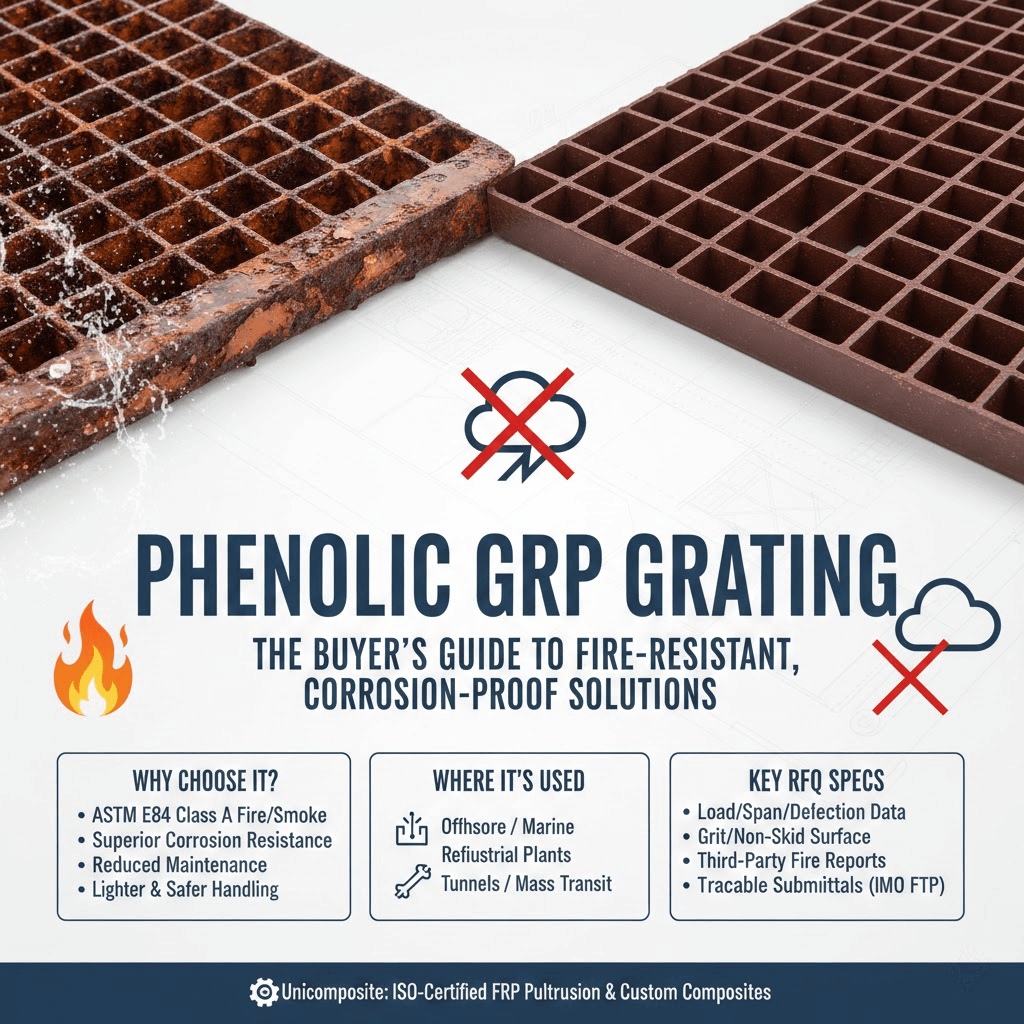Phenolic GRP Grating: Buyer’s Spec Guide