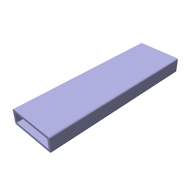 Fiberglass Rectangular Tube