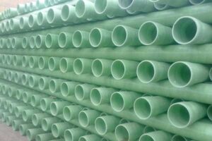 FRP pipe and HDPE pipe