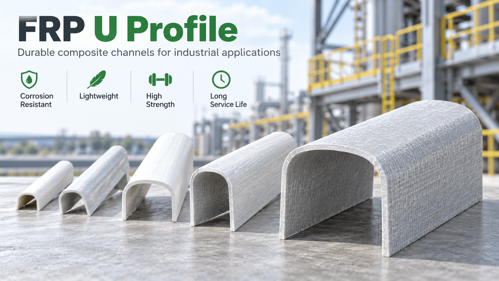 fiberglass u profiles Fiberglass U Profiles