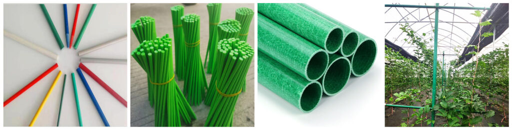 fiberglass garden stakes