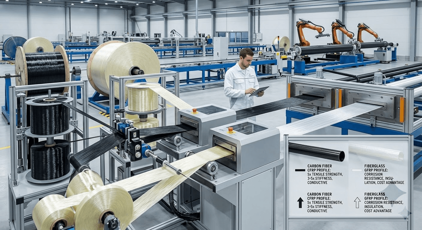 Carbon Fiber Pultrusion: Process, Products & Applications