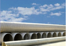 Fiberglass High Pressure Pipe / Thin Wall Pipe