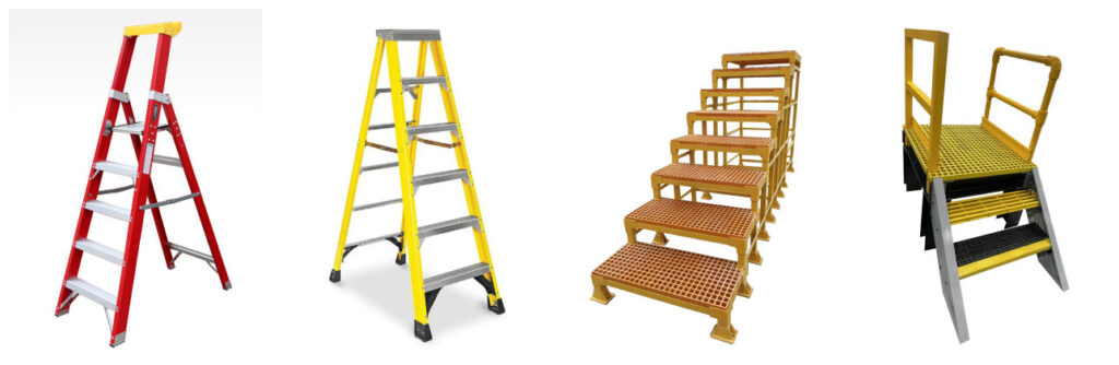Fiberglass Ladder - Pultrusion Tubes/Channels