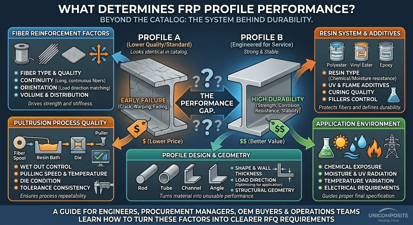 What Affects FRP Profile Performance?