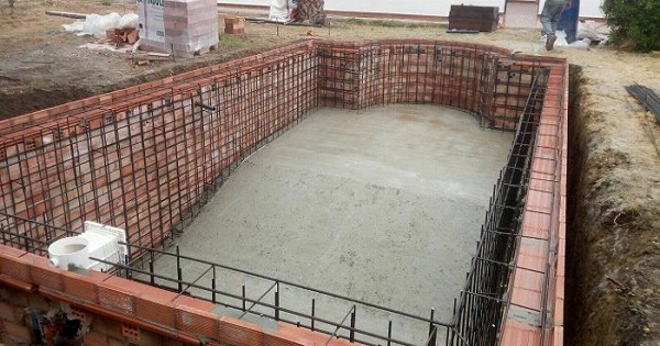 FRP rebar swimming pool2