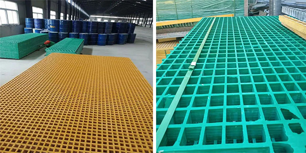 Fiberglass grating walkways