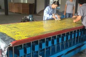 How is FRP grating produced?