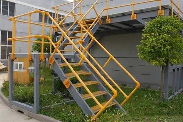 Fiberglass Handrail and Guardrail