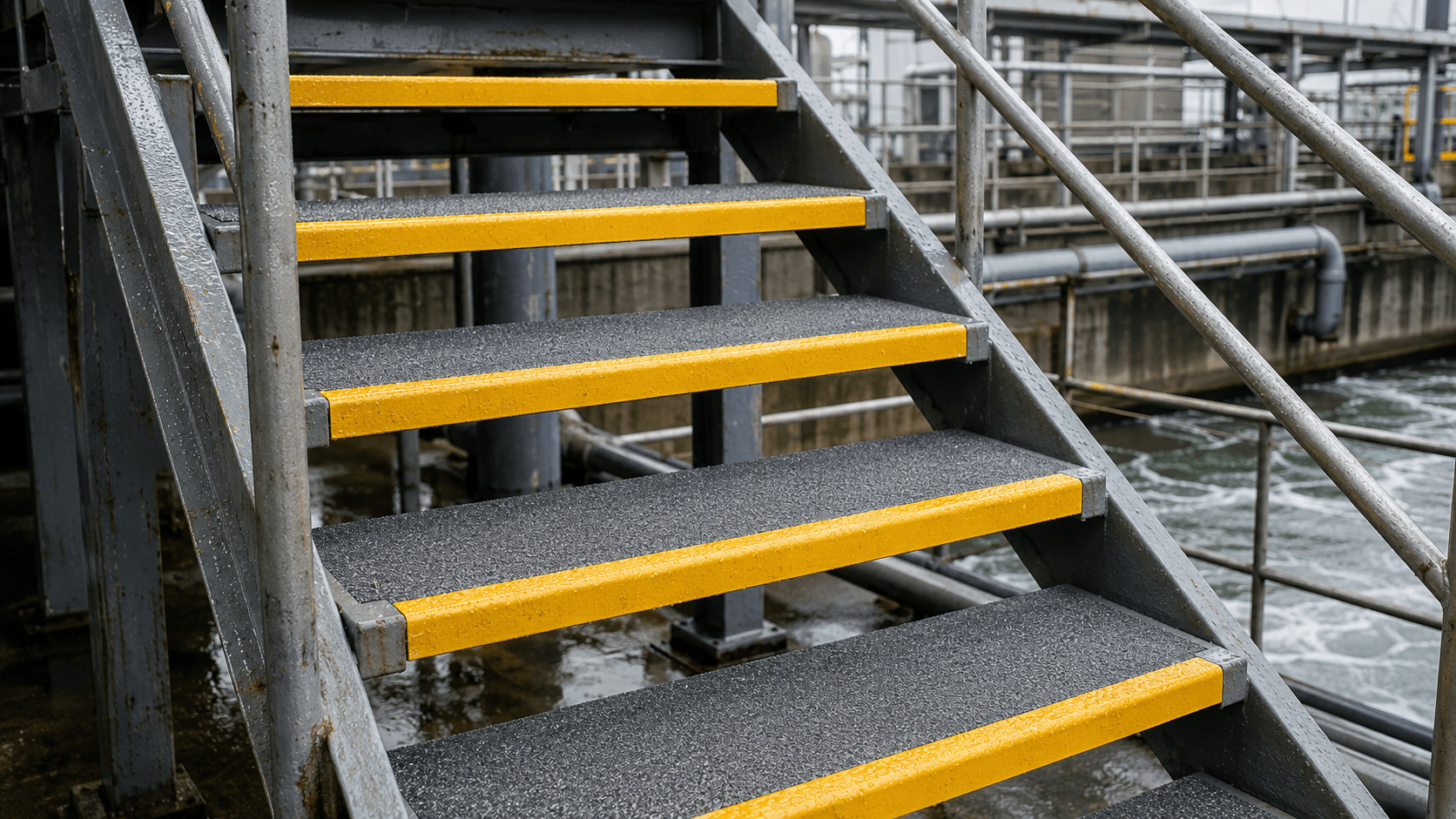 fiberglass stair tread covers for industrial safety Fiberglass Stair Tread Covers for Industrial Safety