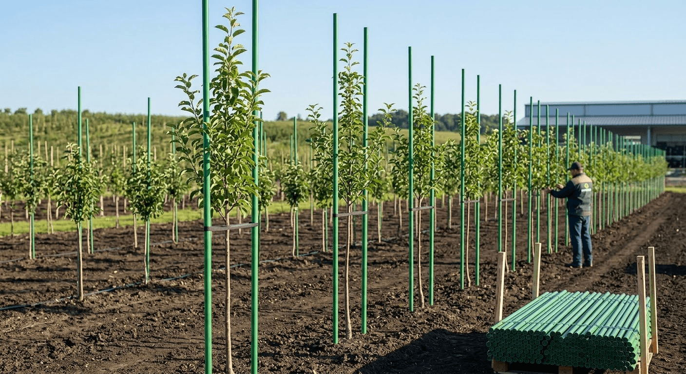 8 ft Fiberglass Tree Stakes 2 8 ft Fiberglass Tree Stakes for Bulk Buyers