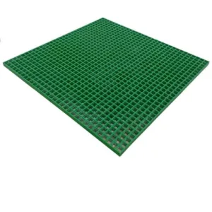 green fiberglass grating