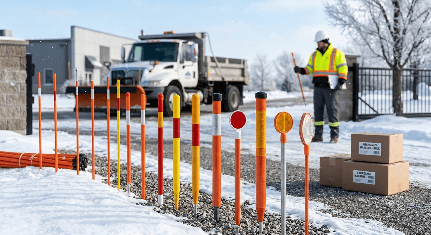 fiberglass driveway markers compared 2 Fiberglass Driveway Markers Compared: B2B Guide