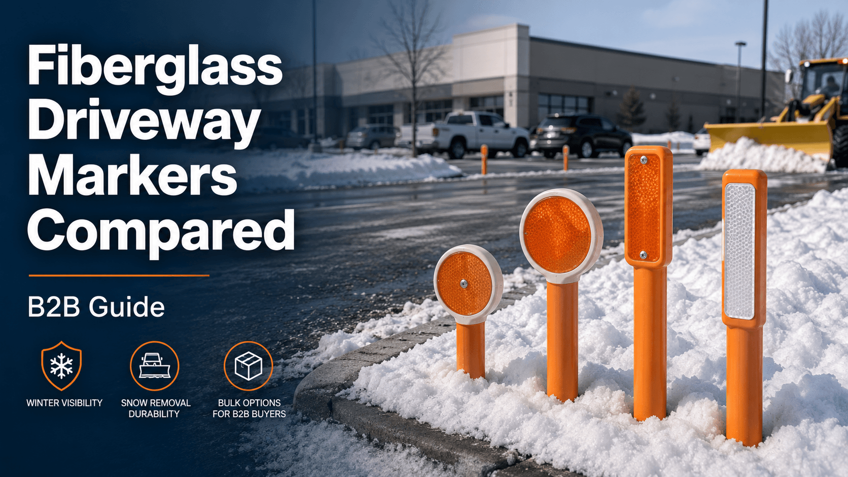 fiberglass driveway markers compared Fiberglass Driveway Markers Compared: B2B Guide