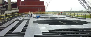 structural fiberglass roof deck