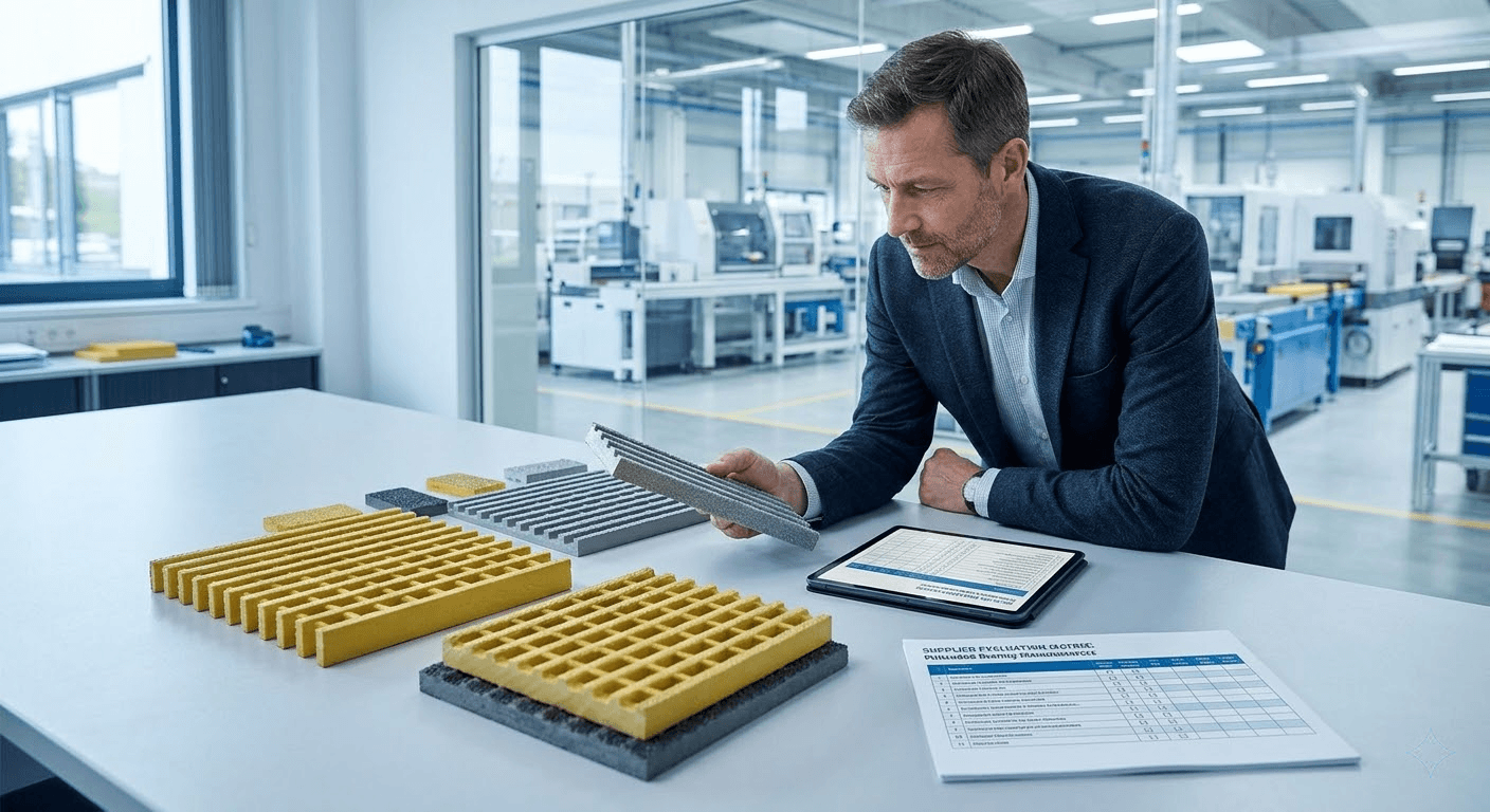 Fiberglass Pultruded Grating Manufacturers Guide