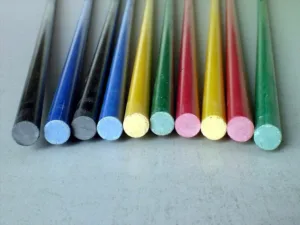 solid fiberglass rod blank