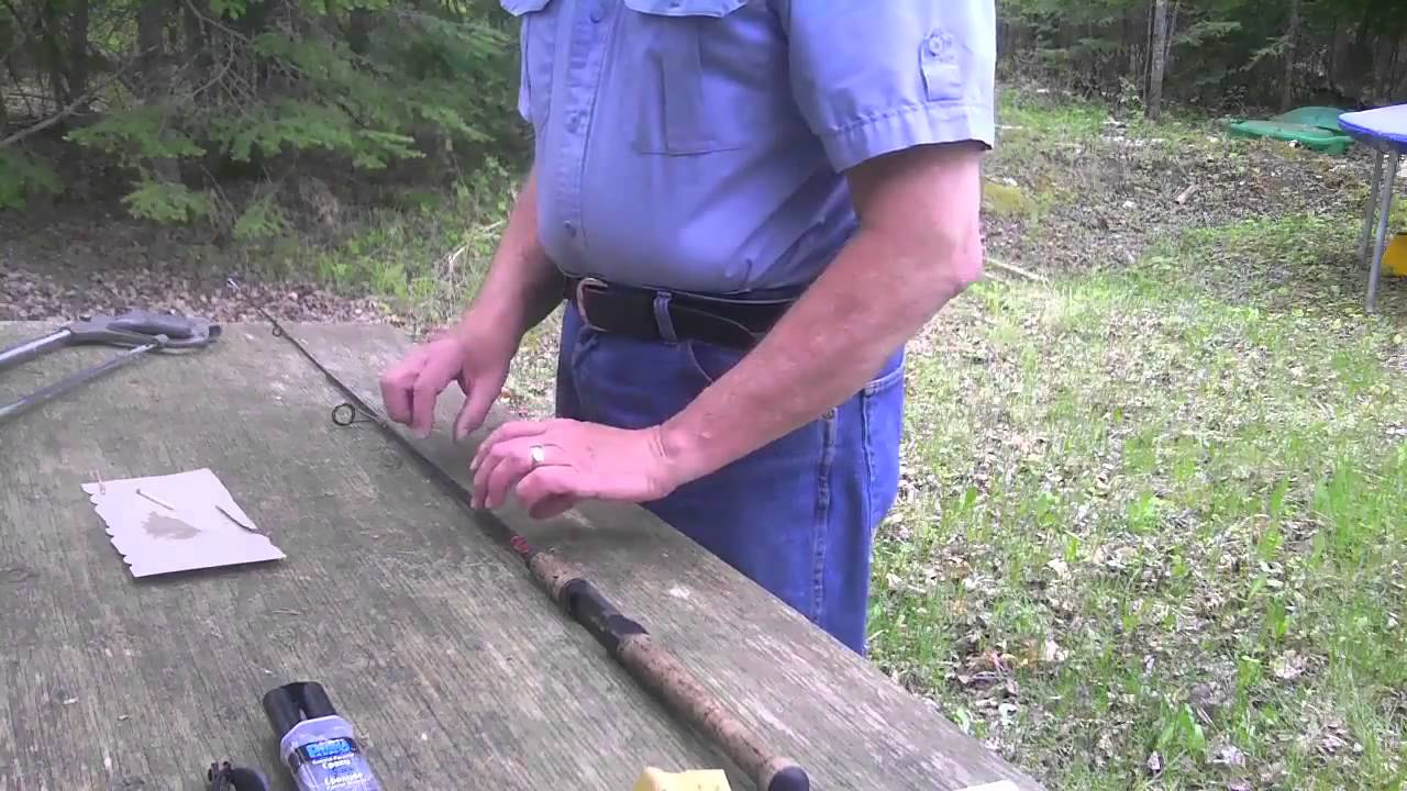 How To Fix Broken Solid Fiberglass Fishing Rod | Unicomposite