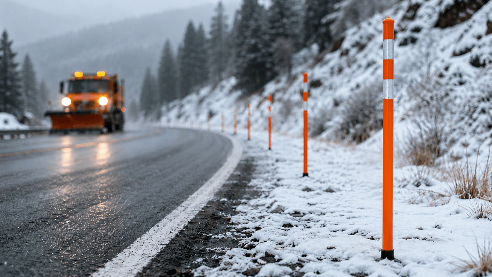 Fiberglass Highway Markers for Road Safety