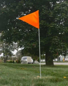 fiberglass stake flags