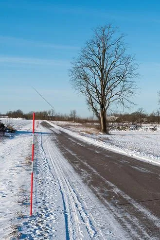 driveway stakes snow plowing driveway stakes snow plowing