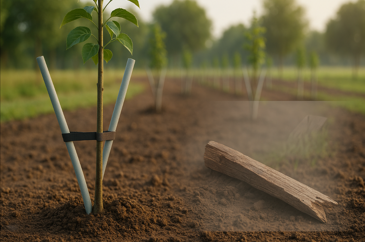 young tree support stakes Young Tree Support Stakes: Avoid 5 Common Mistakes