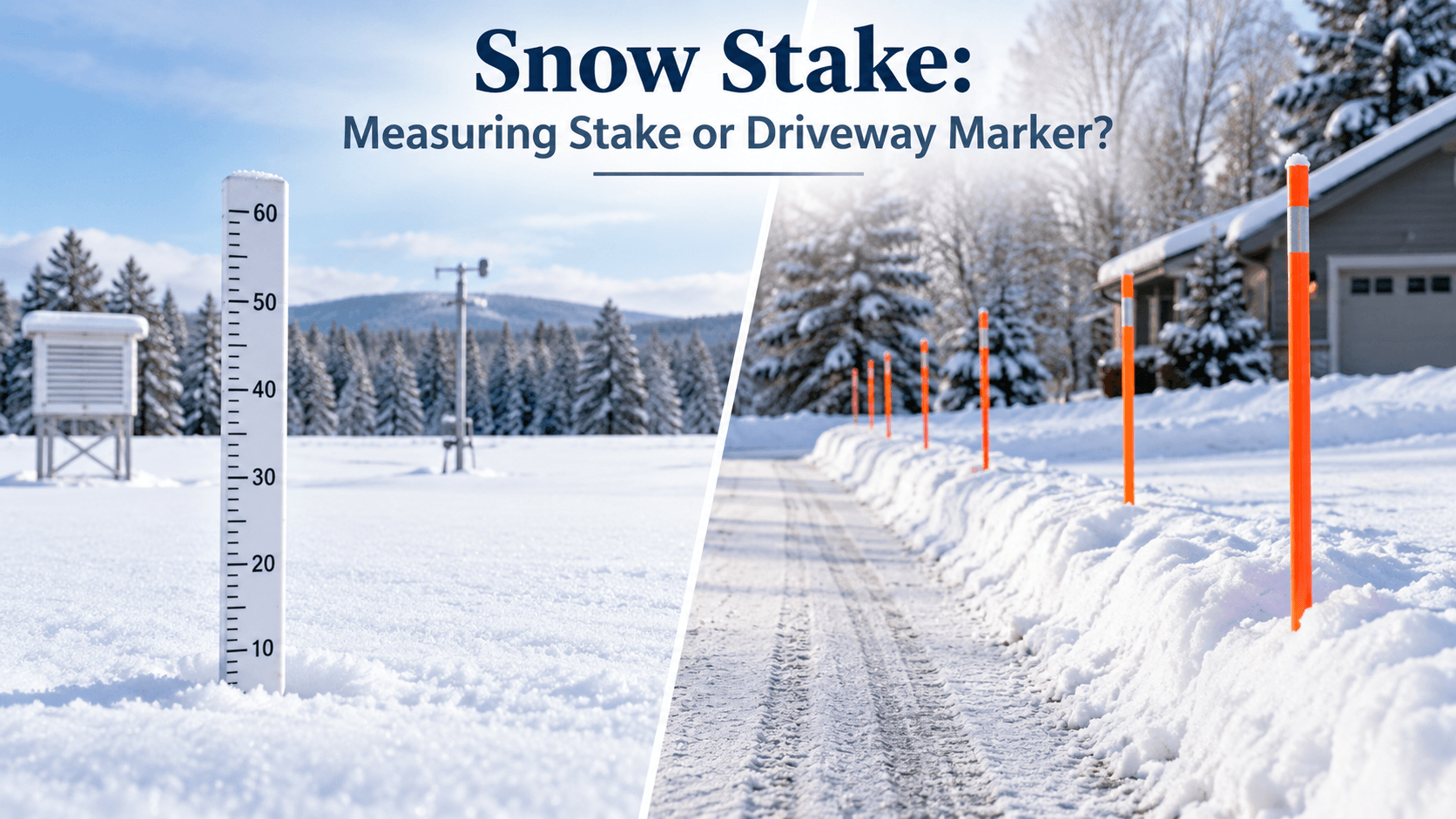 What Are Snow Stakes? A Clear Guide to the Two Meanings