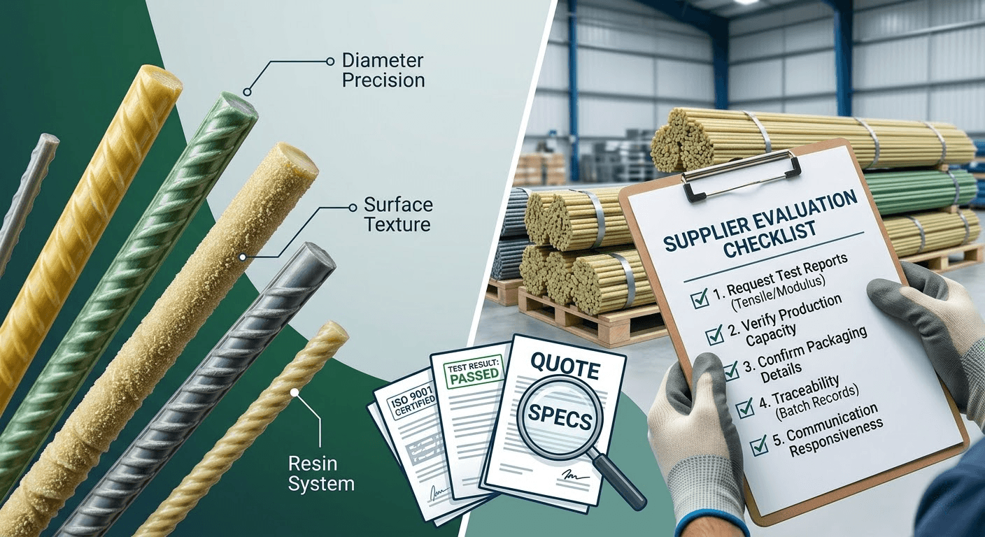 Fiberglass Rebar Suppliers: B2B Buyer Guide