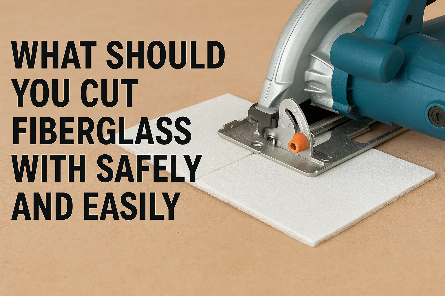 What Should You Cut Fiberglass With Safely and Easily?