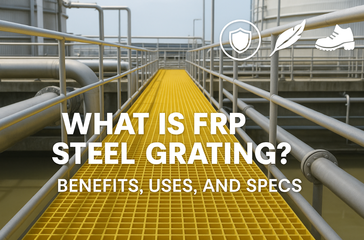 what is frp steel grating