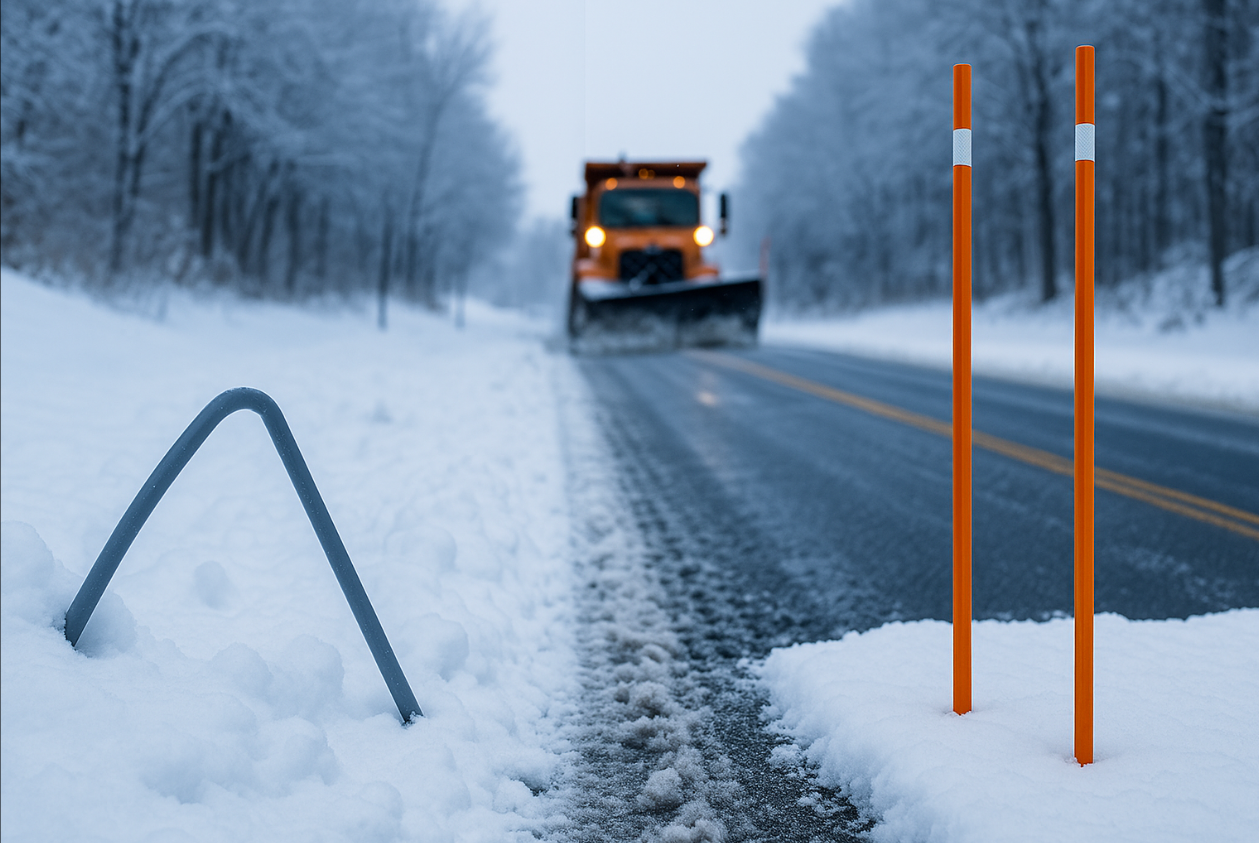 heavy duty snow stakes Heavy Duty Snow Stakes vs. Markers: Which Lasts Longer?