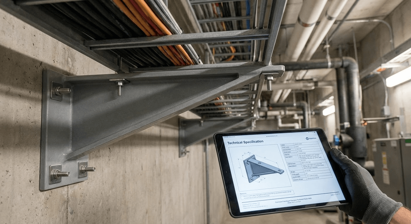 FRP Cable Support Brackets: Specs, Loads & Uses