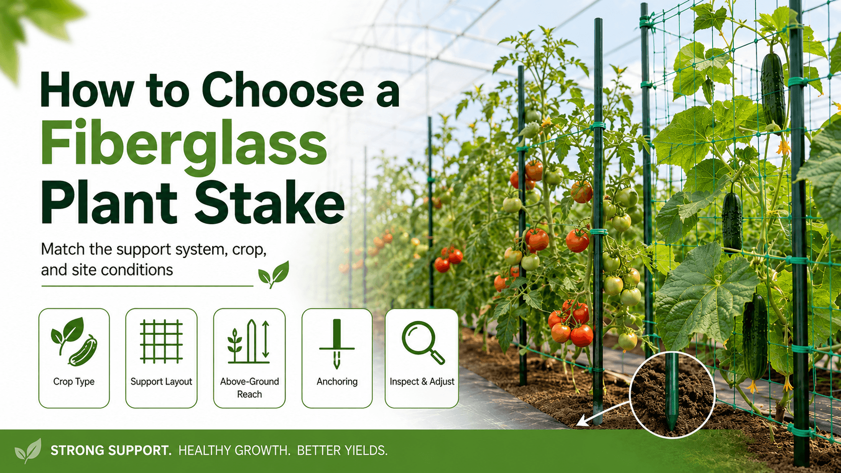 how to choose a fiberglass plant stake How to Select Fiberglass Plant Stakes