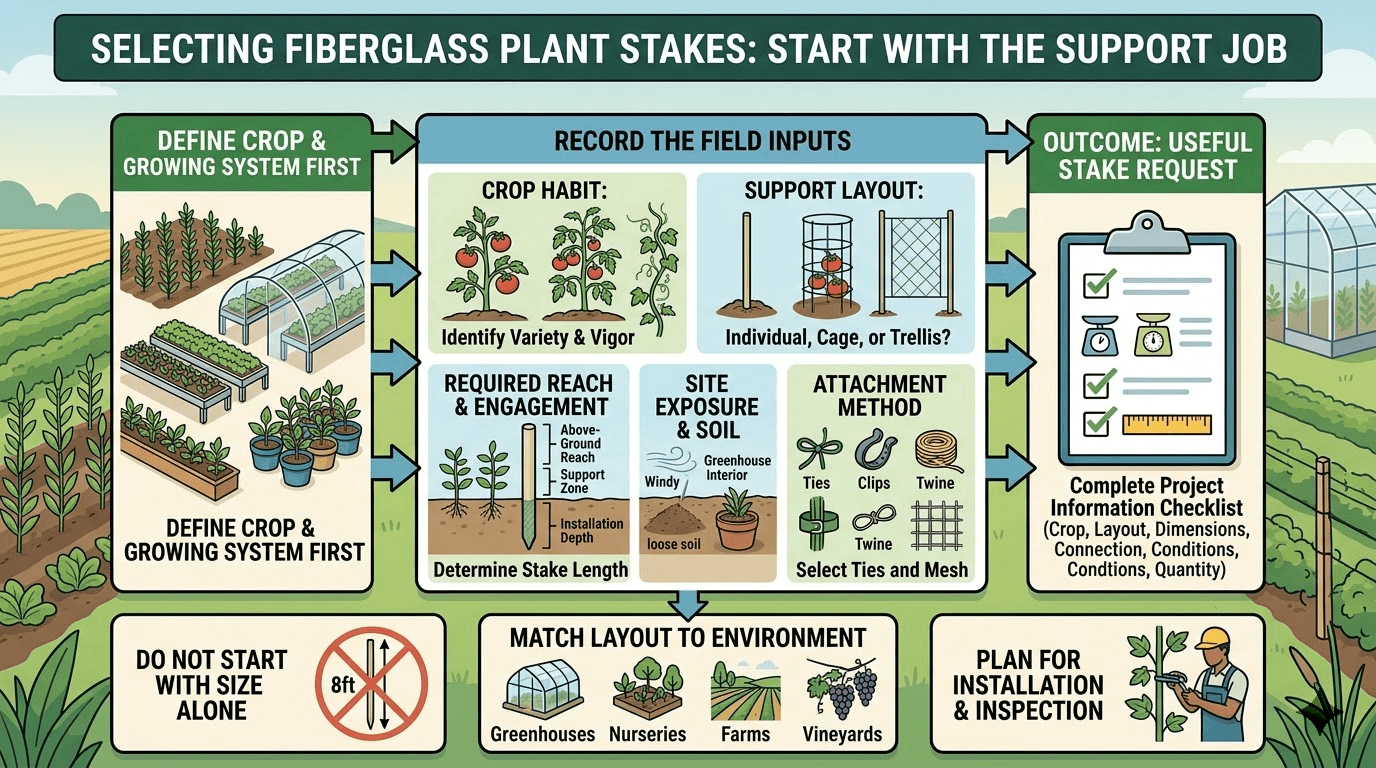 selecting fiberglass plant stakes How to Select Fiberglass Plant Stakes