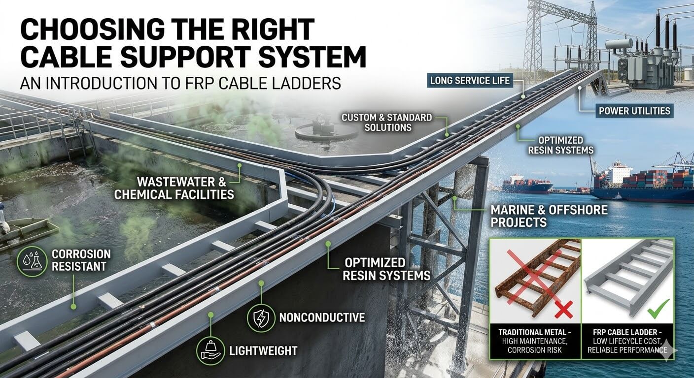FRP Cable Ladder vs Steel: Which Is Better?