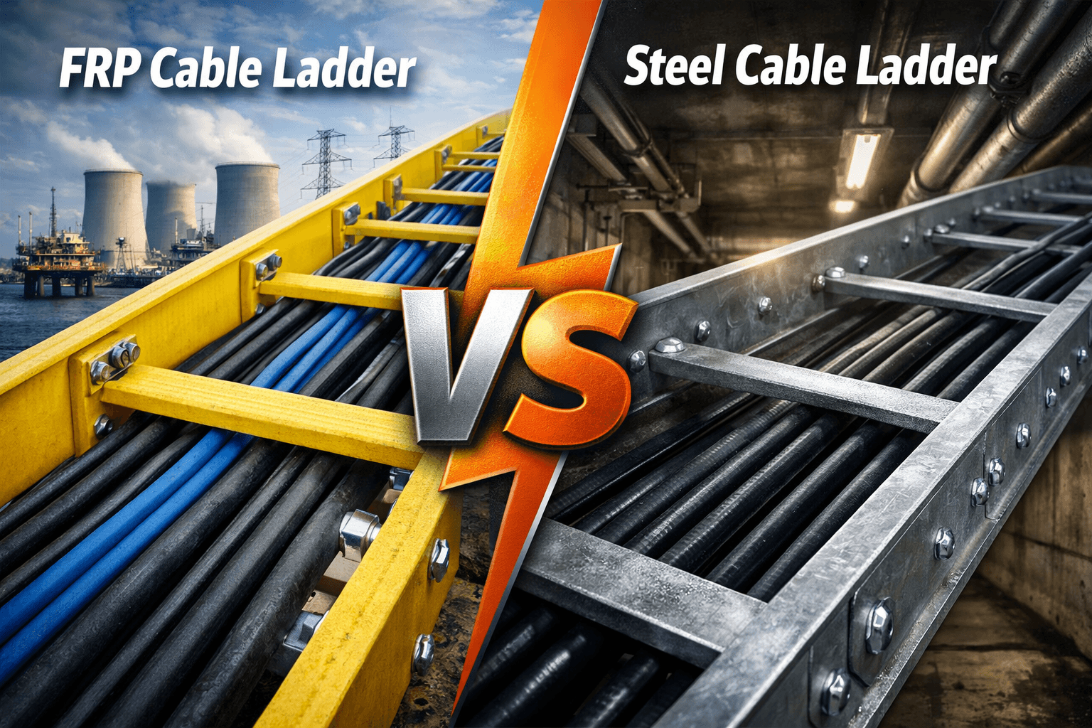 FRP Cable Ladder vs Steel: Which Is Better?
