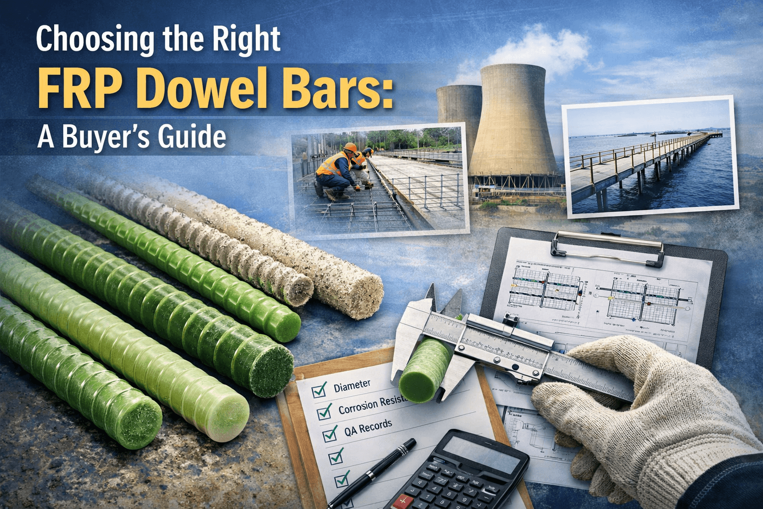 How to Choose the Right FRP Dowel Bar