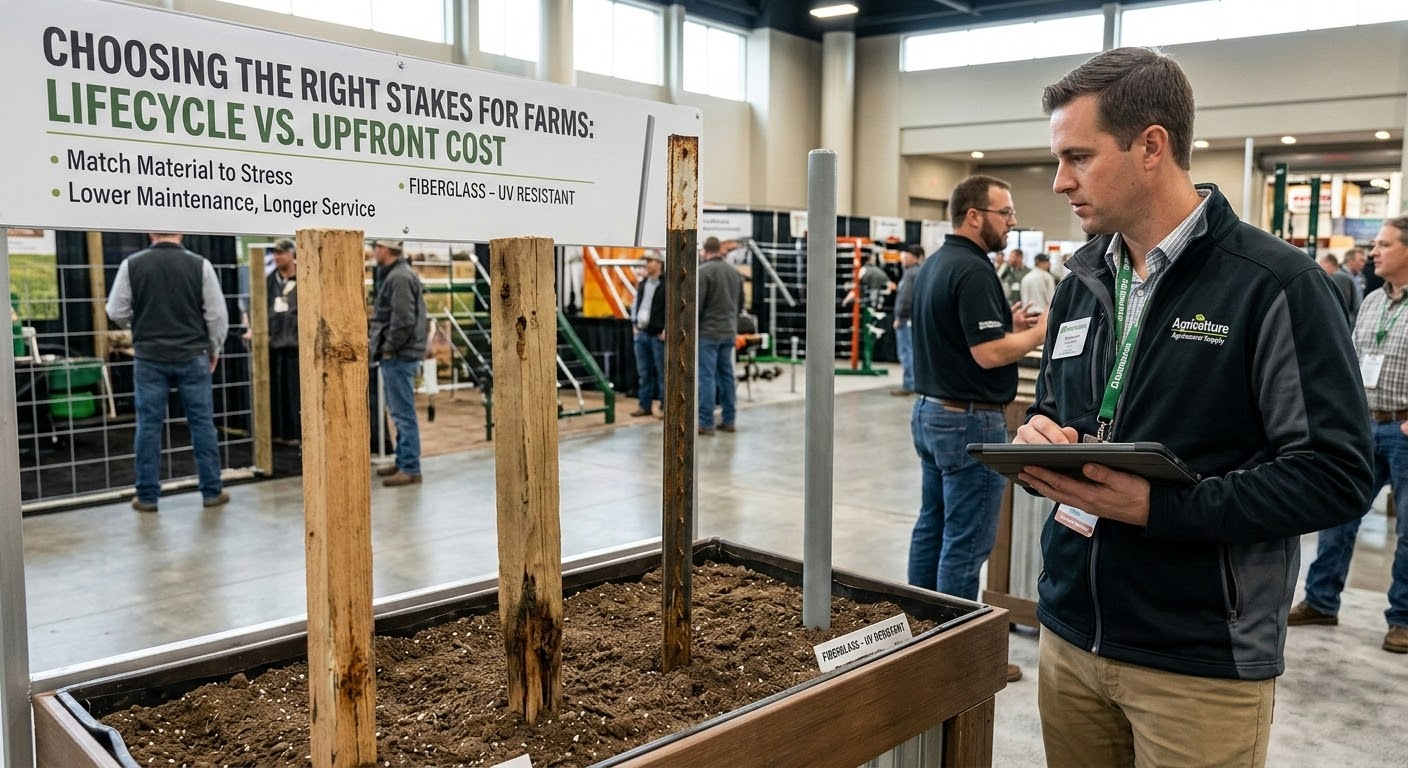Stakes for Farms: Best Materials and Uses