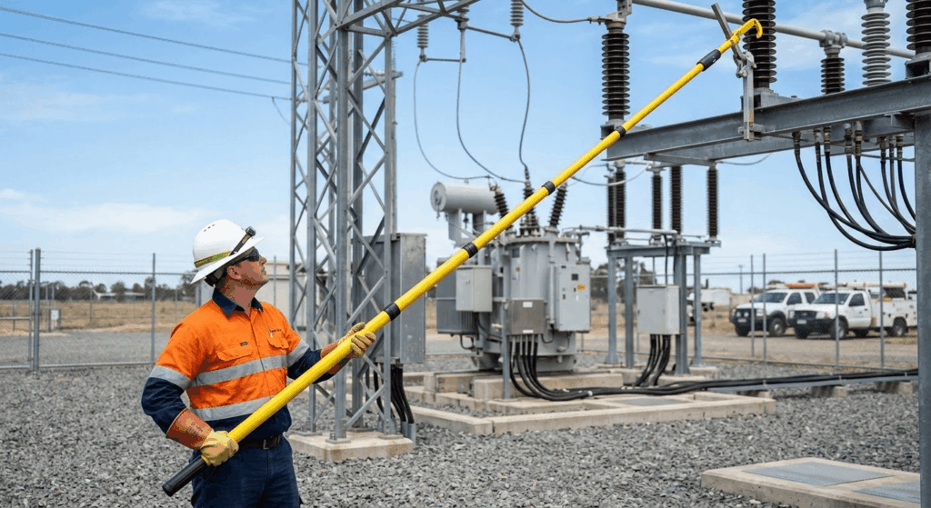 Top Uses for Telescopic Hot Sticks in Power Work | Unicomposite