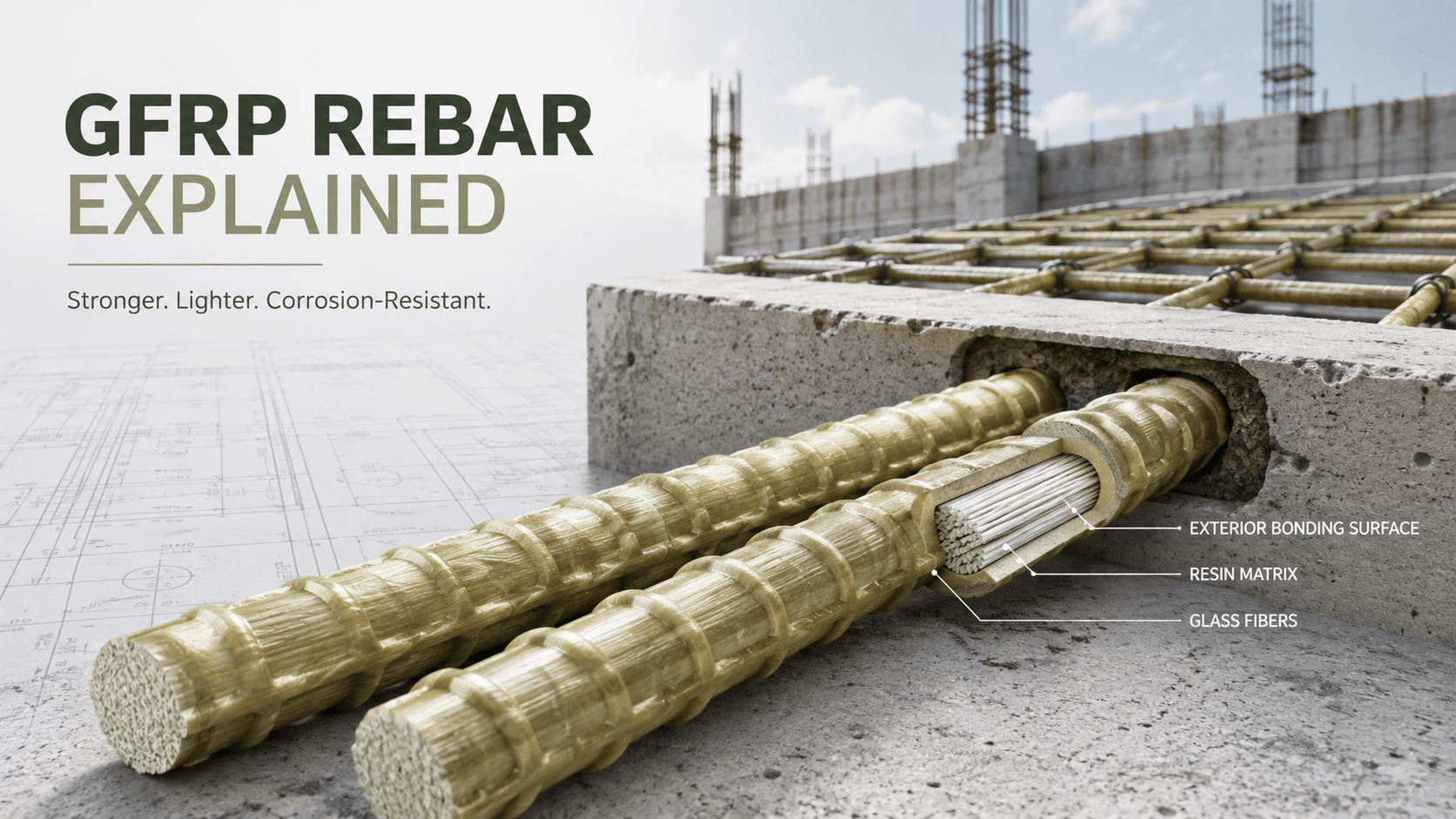 gfrp rebar explained What Is GFRP Rebar? Composition, Terms, and Uses