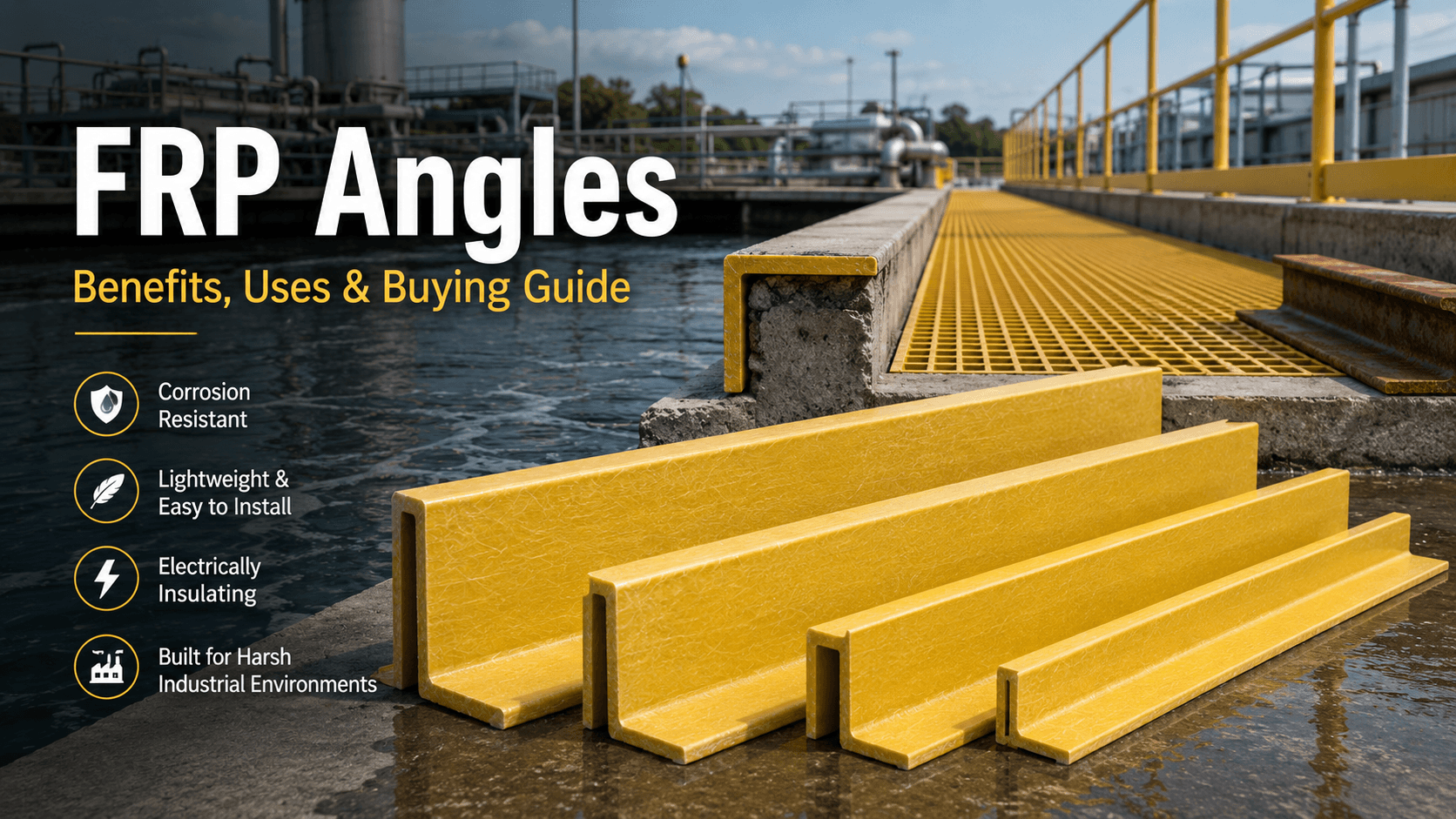 FRP Angles: Benefits, Uses and Buying Guide