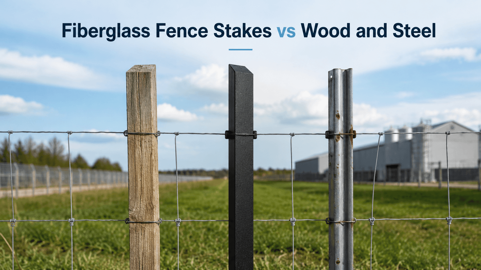 fiberglass fence stakes vs wood and steel Fiberglass Fence Stakes vs Wood and Steel | FRP Guide