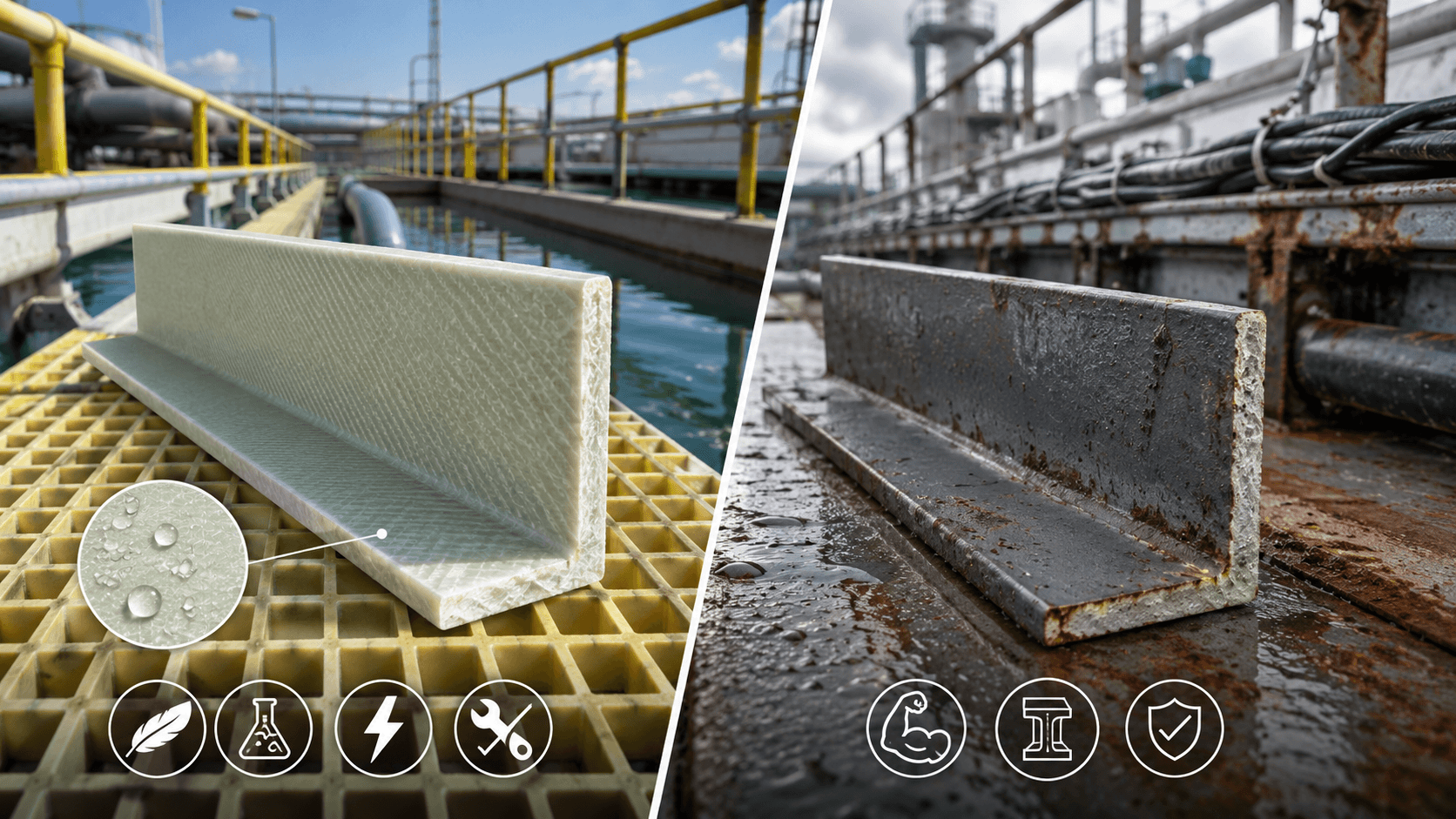 fiberglass l beam vs steel Fiberglass L Beam vs Steel: Which Performs Better?