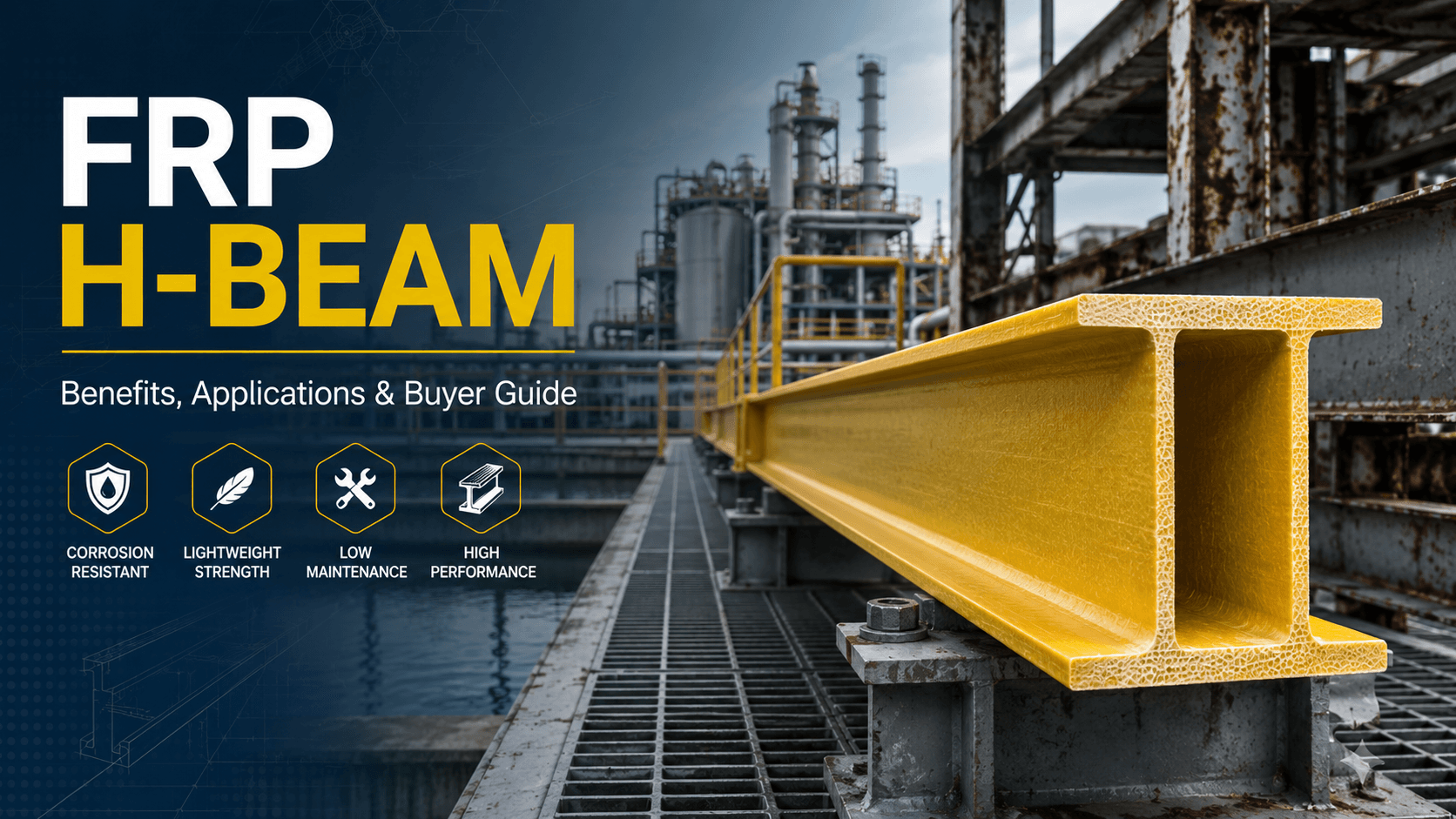 What Is FRP H-Beam and When Should You Use It?
