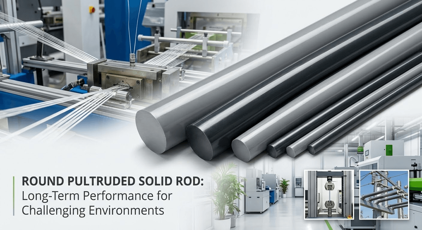 round pultruded solid rod 2 Round Pultruded Solid Rod for Lasting Performance