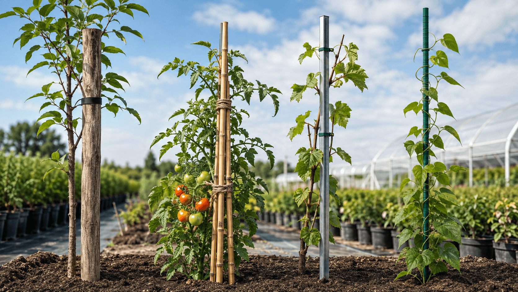 what material is best for plant support stakes Which Material Is Best for Plant Support Stakes?